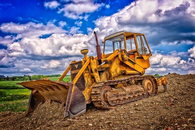 engin de chantier construction