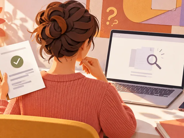 Illustration d’une personne comparant une preuve d’envoi de devis avec une liste vide dans son espace de formation en ligne.