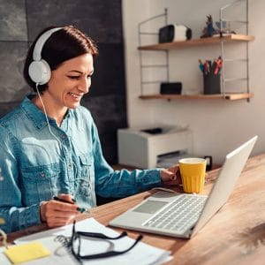femme formation en ligne